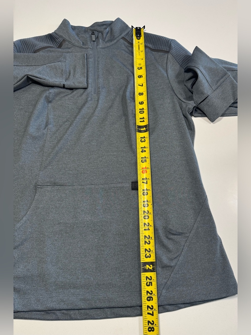 5.11 Tactical Tessa Womens Fitness 1/4 Zip Pullover Dark Heather Gray Size XLG - Picture 12 of 13